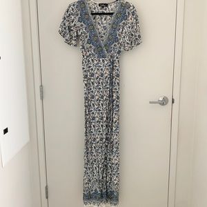 Lulu’s Maxi Wrap Dress
